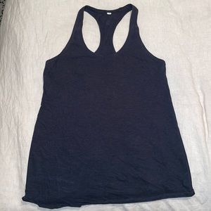 Lululemon navy Flowy tank